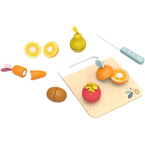 Speedy Monkey Fruits & Vegetables Cutting Playset | 3-6 år