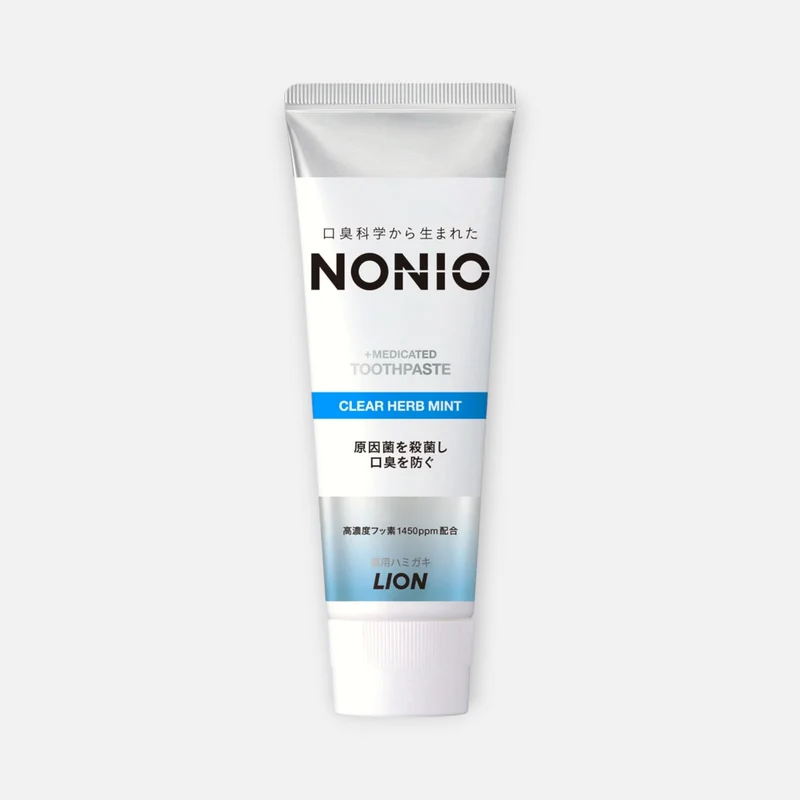 LION NONIO Medicated Toothpaste 130g (Various Flavors)