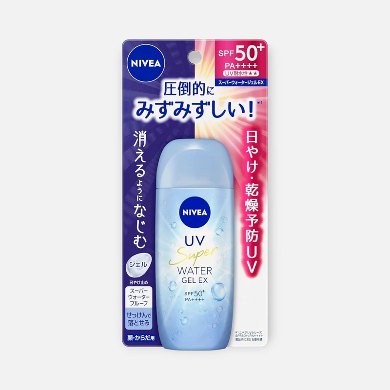 Nivea Japan UV Super Water Gel EX SPF50+ PA+++ 80g