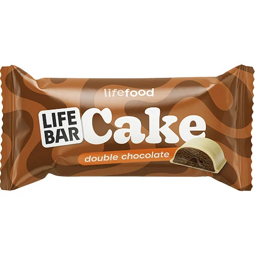 Lifefood Lifebar Cake Double Chocolate Ekologisk | 35 g