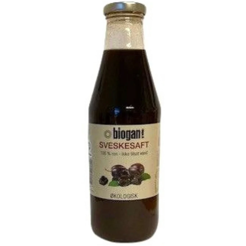 Biogan Katrinplommonjuice 100 % Frukt Ekologisk | 750 ml