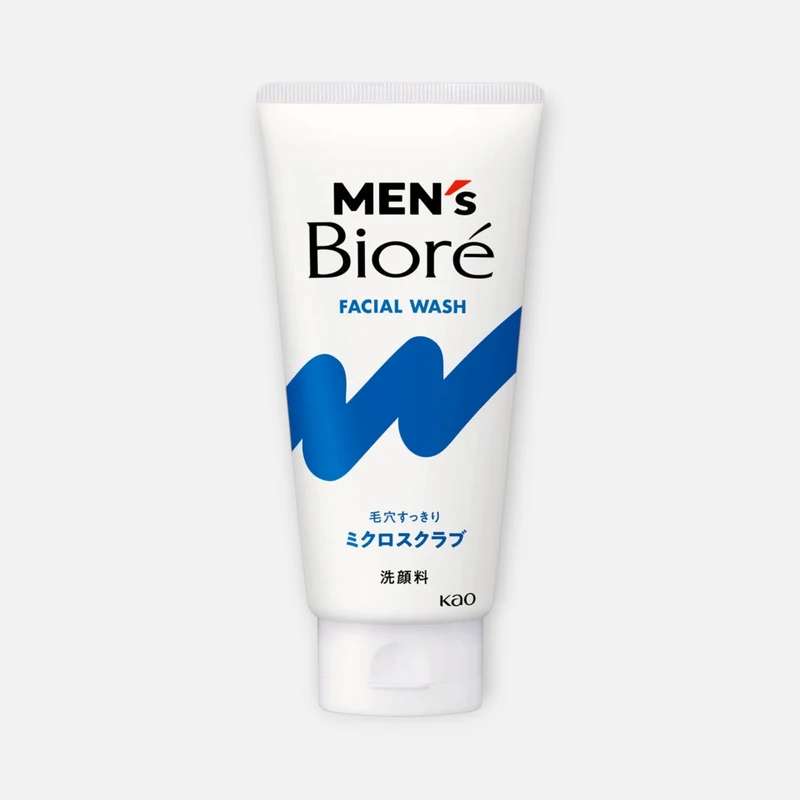 Biore Men's Micro Scrub Facial Cleanser 130g
