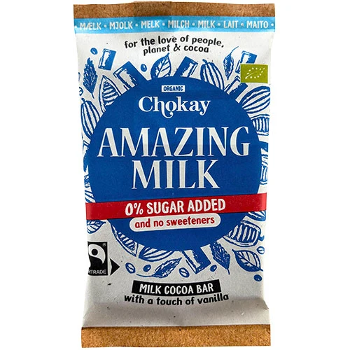 Chokay Bar Amazing Milk 39% Ekologisk | 70 g