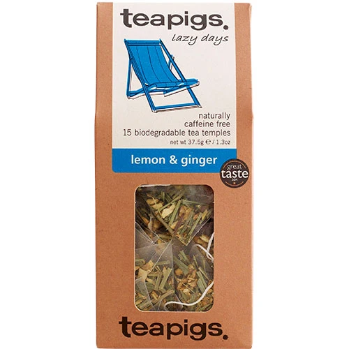 Teapigs Örtte Citron och Ingefära | 15 påsar