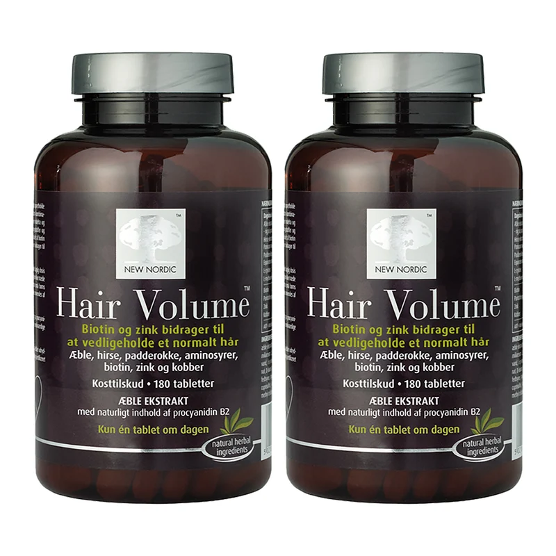 New Nordic Hair Volume | 2 x 180 Tabl.
