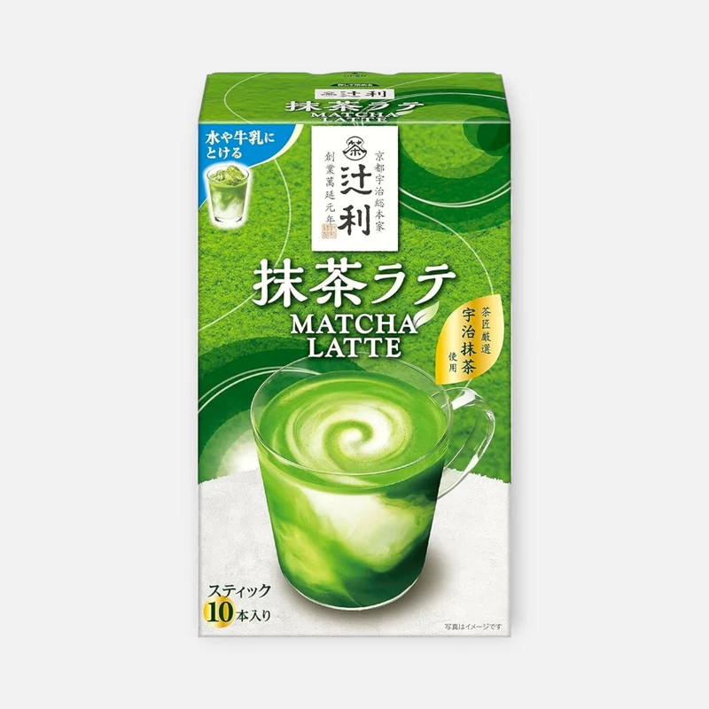 Tsujiri Matcha Latte Sticks 13g (10 units)