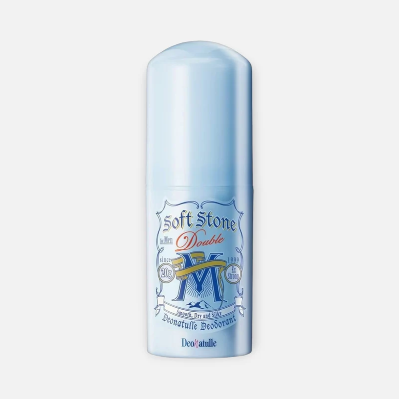 Deonatulle For Men Soft Stone Double Deodorant Antiperspirant Stick 20g