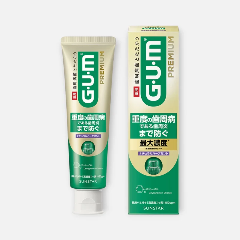 SUNSTAR GUM Premium Toothpaste 85g (Various Flavors)