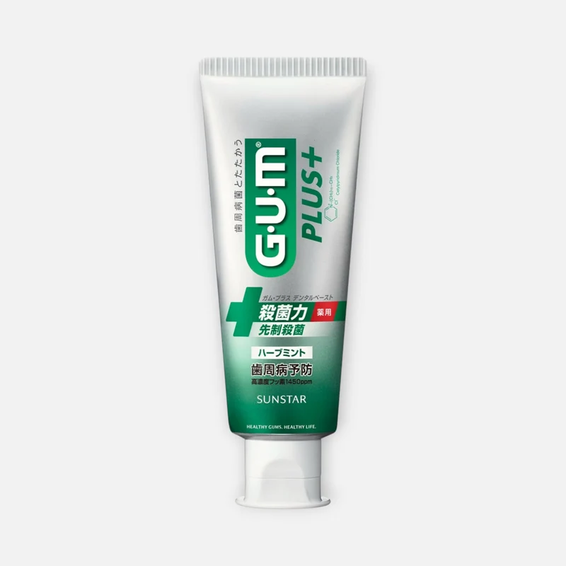 SUNSTAR GUM Plus Toothpaste 120g (Various Flavors)