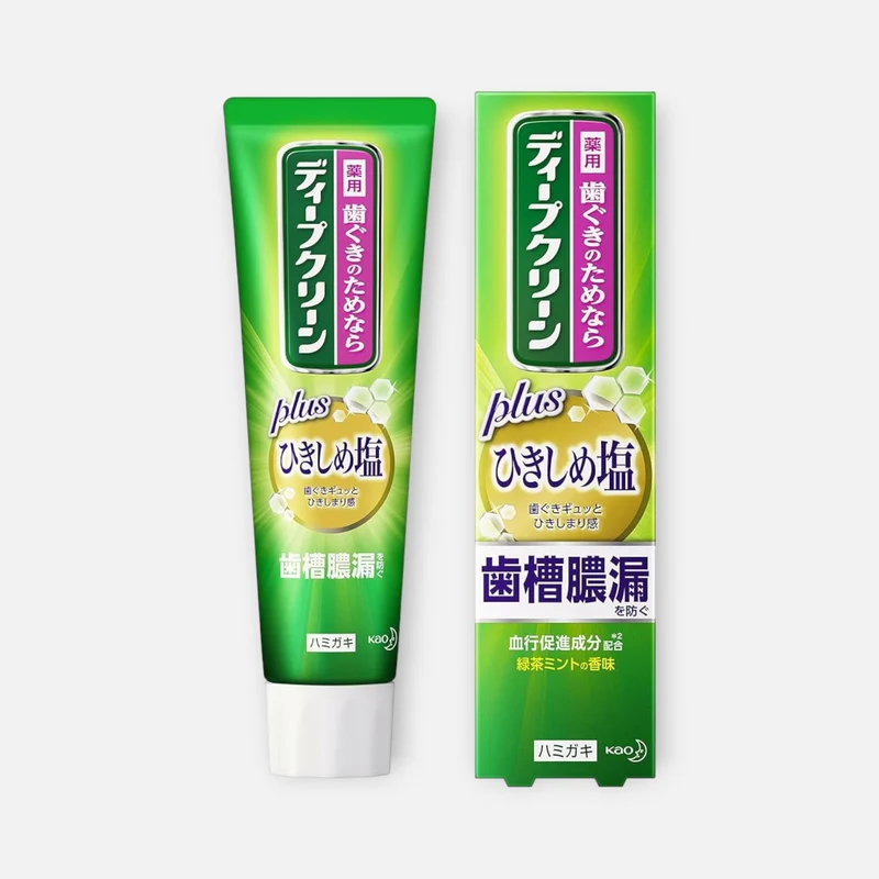 Kao Deep Clean Plus Firming Salt Medicated Toothpaste 100g