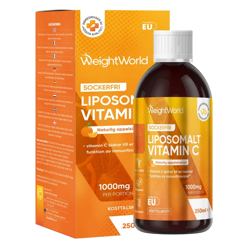 Liposomal Vitamin C vätska