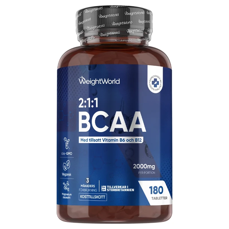 BCAA med Vitamin B6
