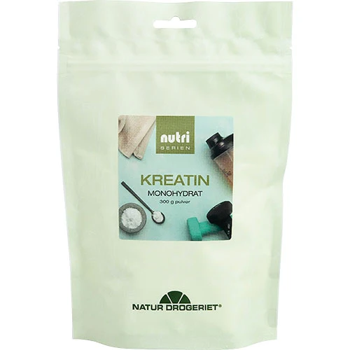 Nutri Serien Kreatin monohydrat pulver | 300 gr