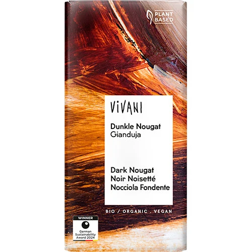 Vivani mörk nougat Ekologisk | 80 g