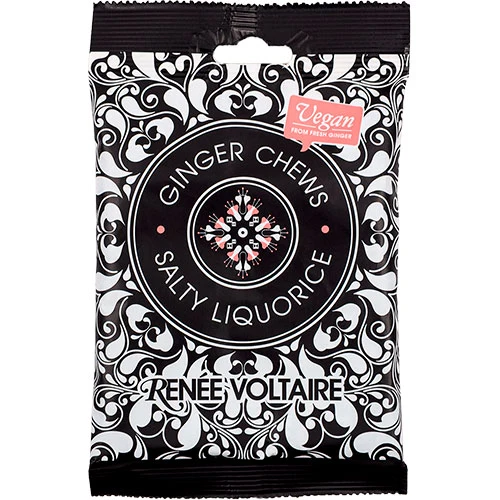Renée Voltaire Ginger Chews Saltlakrits | 84 g