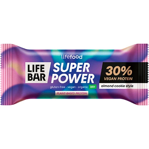 Lifefood Super Power Proteinbar Ekologisk | Almond Cookie