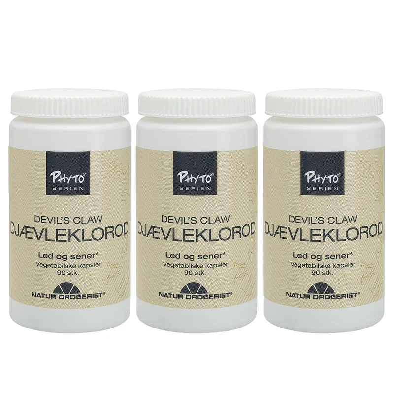 Natur-Drogeriet Djävulsklorot | 3 x 90 kapslar