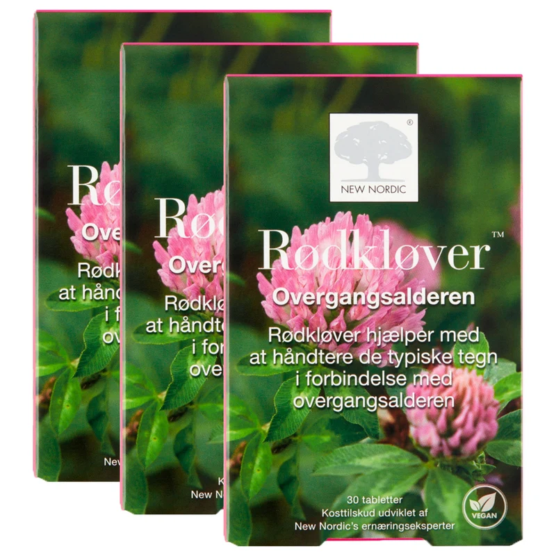New Nordic Rödklöver Menopause | 3 x 30 tabletter