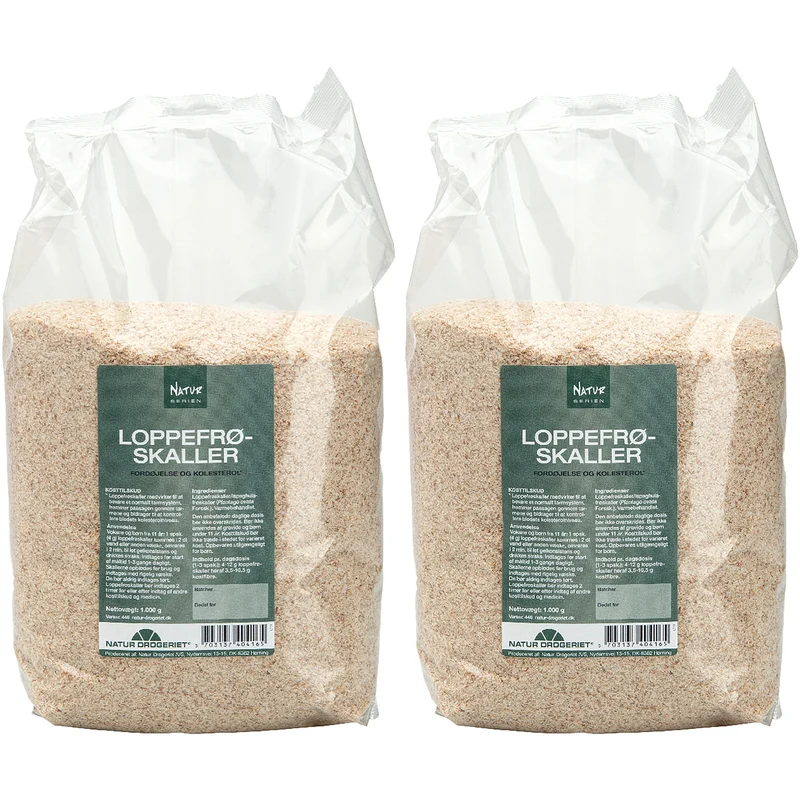 Natur-Drogeriet Loppfröskal | 2 x 1 kg