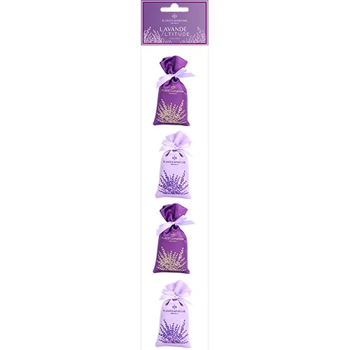 Plantes & Parfums Lavendelpåsar I Bomullssatin | 4x18 gr