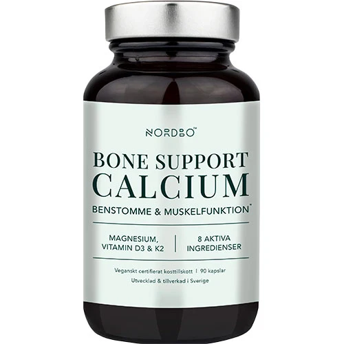 Nordbo Bone Support Calcium | 90 Kapslar