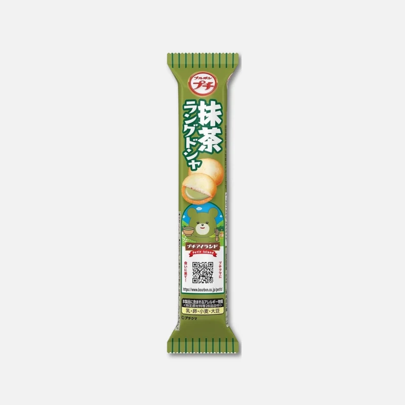 Bourbon Petit Matcha Langue De Chat 40g