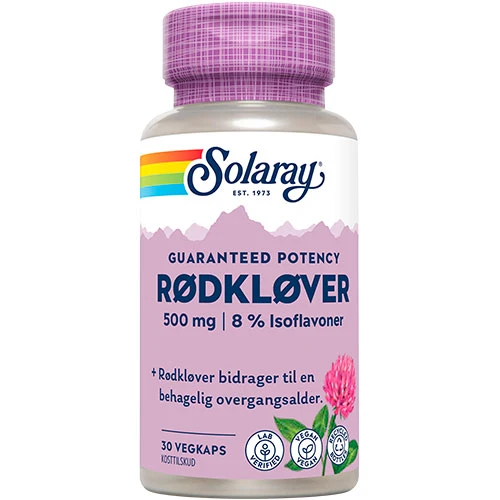 Solaray Rödklöver | 30 kapslar