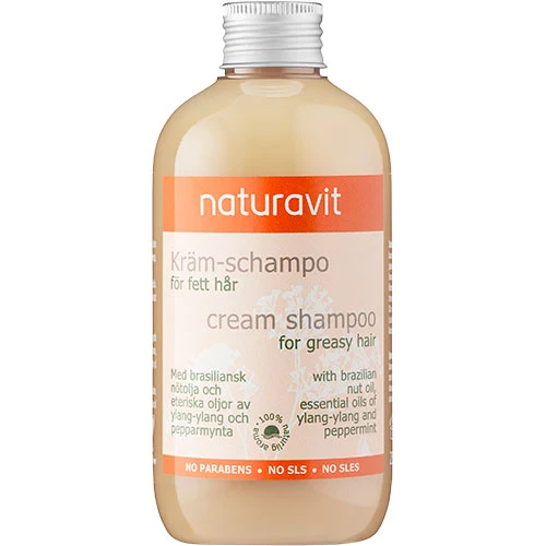 Naturavit Cream Shampoo | För fett hår