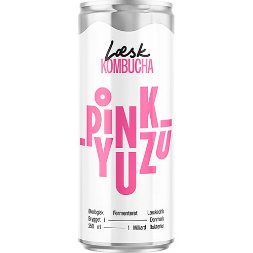 Læsk Ekologisk Kombucha | Pink Yuzu