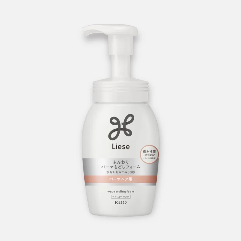 Kao Liese Hair Wave Styling Foam 200ml/180ml