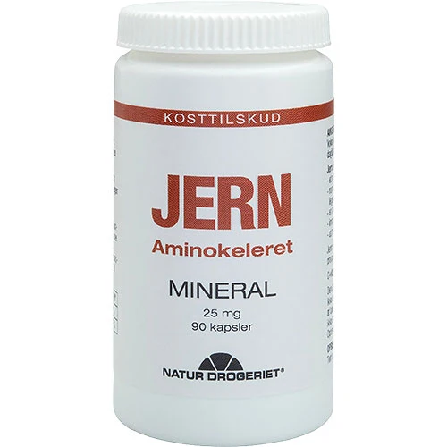 Natur-Drogeriet Jern 25 mg | 90 kapslar