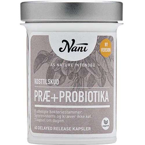 Nani Pre+probiotika | 60 kapslar