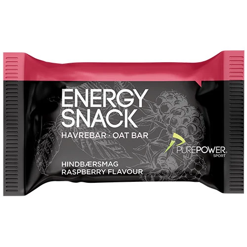 Pure Power Energy Snack Havrebar | Hallon