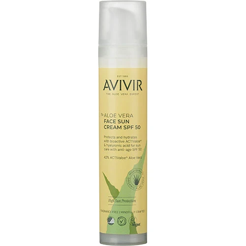 Avivir Aloe Vera Face Sun cream SPF50 | 50 ml