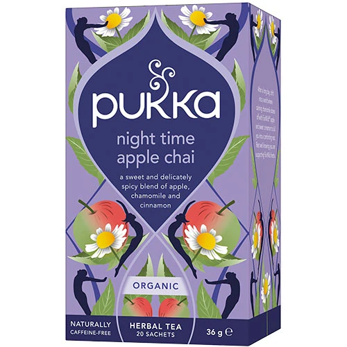 Pukka Night Time Apple Chai Te Ekologisk | 20 påsar