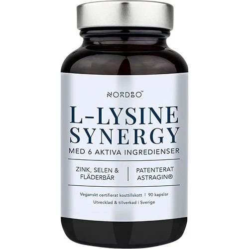 Nordbo L-Lysine Synergy | 90 kapslar