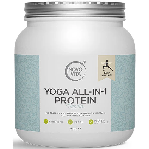 Novo Vita Yoga All-in-1 Protein Med Vaniljsmak | 500 g