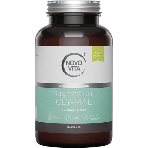 Novo Vita Magnesium Glycinate / Malate | 120 kapslar