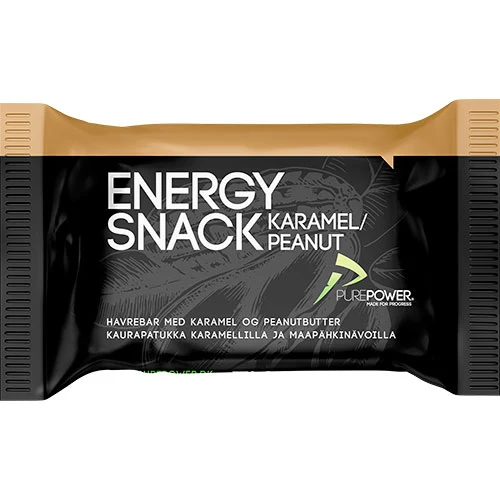Pure Power Energy Snack Havrebar | Karamell & Peanut