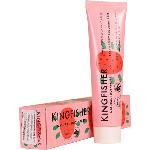 Kingfisher Tandkräm utan Fluor | Jordgubb