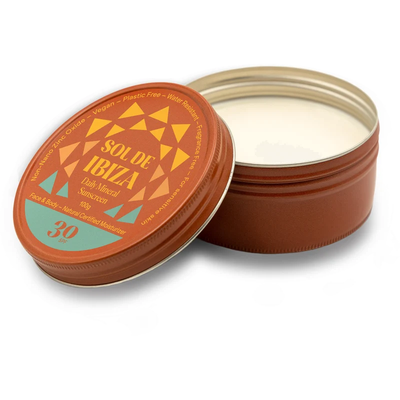 Sol de Ibiza Daily Mineral Sunscreen Face & Body SPF30 | 100 g