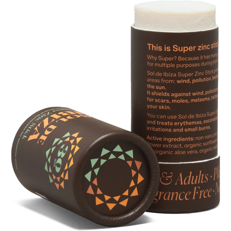 Sol de Ibiza Super Zinc Stick SPF30 | 45 g