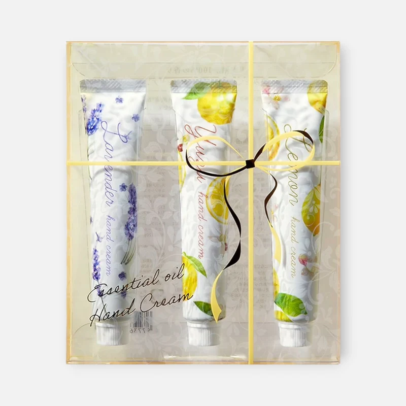 Daily Aroma Hand Cream Gift Set Lavender/Yuzu/Lemon (20g x3)