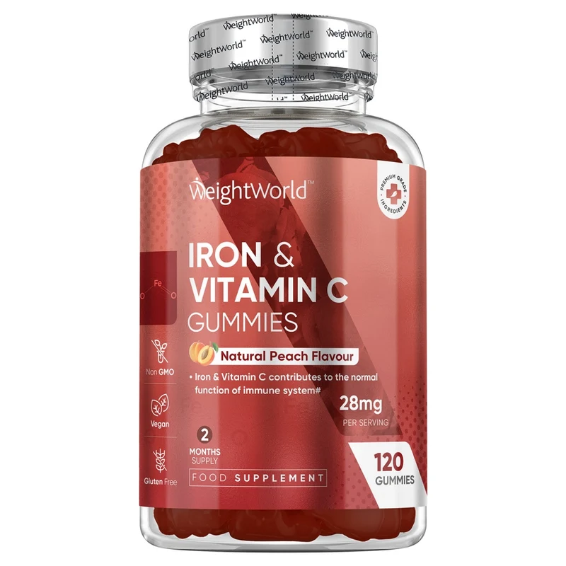 Järn + Vitamin C Gummies