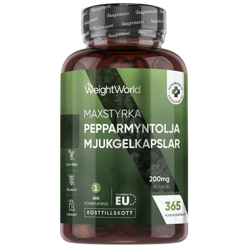 Pepparmyntsolja Kapslar