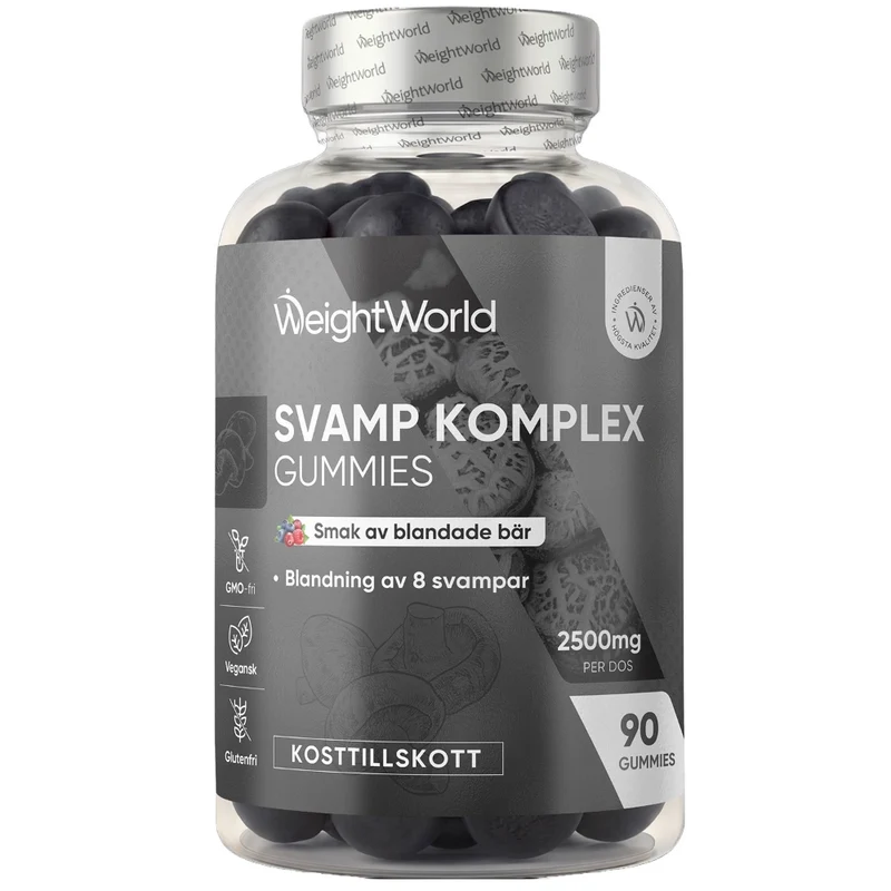 Svamp Komplex Gummies