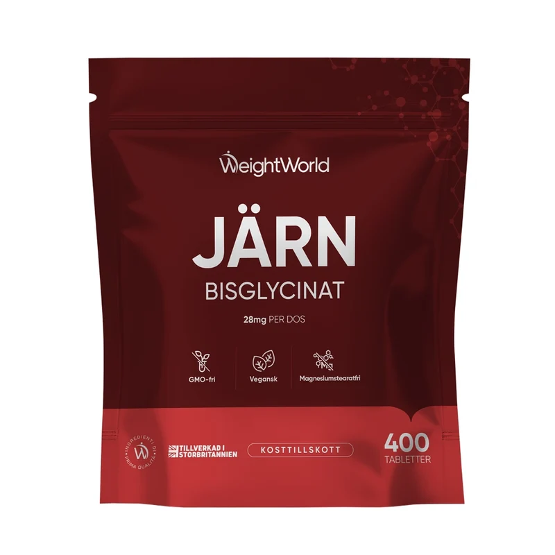 Järntabletter 28 mg