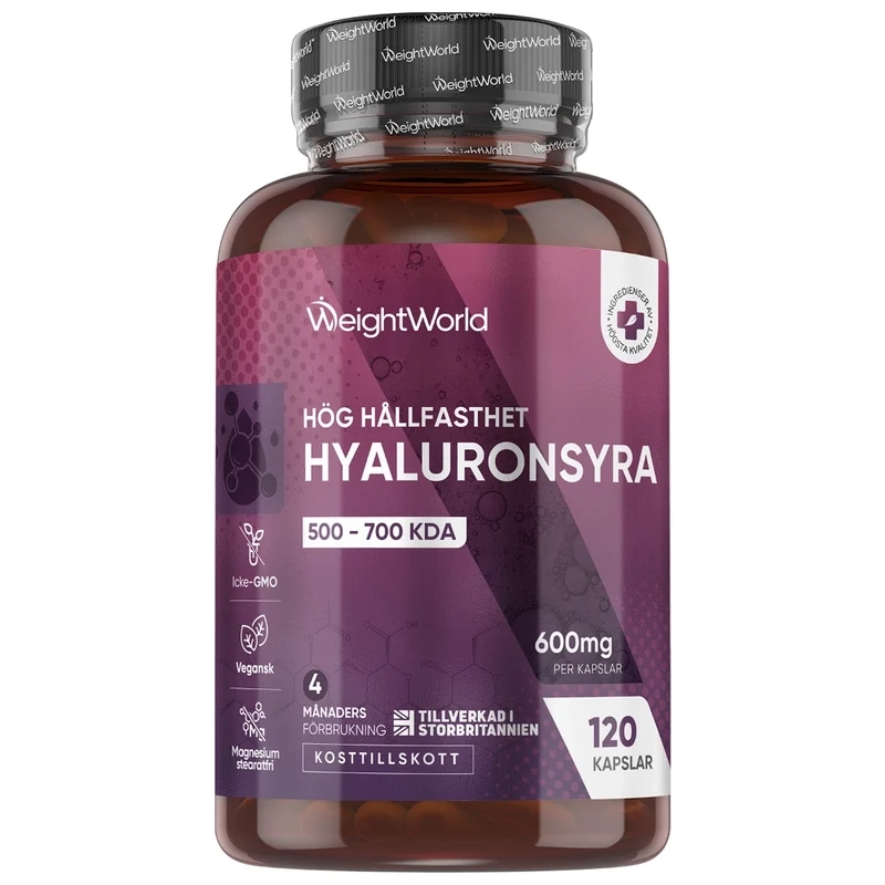 Hyaluronsyra 600 mg