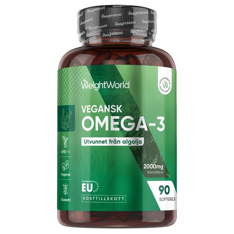 Vegansk Omega-3 2000 mg