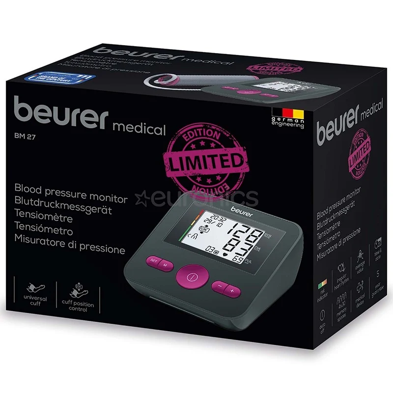 Beurer Bm 27 Upper Arm Bp Monitor-Limited Edition